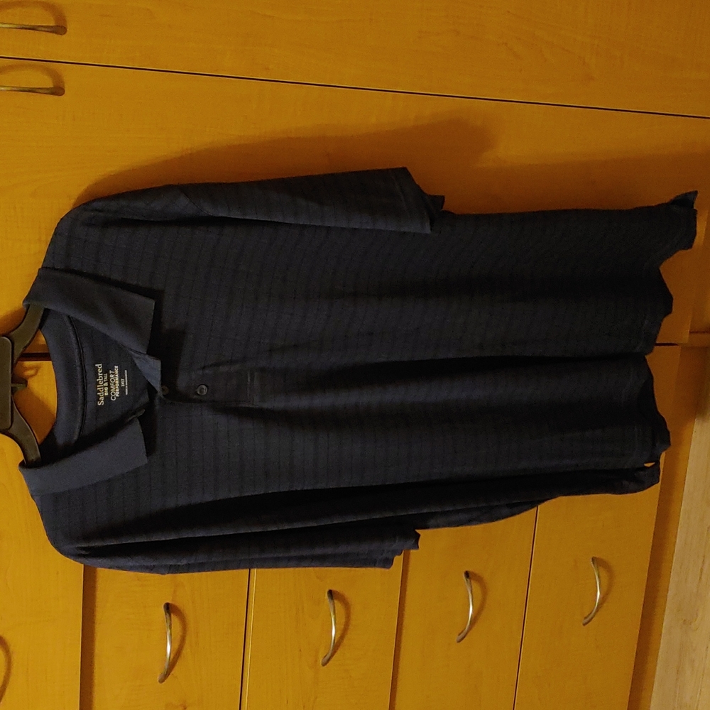 Big & Tall, Saddlebred, short sleeve, navy, polo, 3xlt